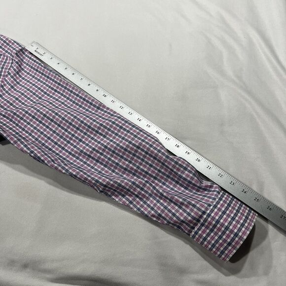 UNTUCKit Dolcetto WF Men Pink Long Sleeve Button Down Wrinkle Free Shirt Sz 2XL - Picture 9 of 9